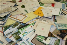 Hundreds Of Score Cards - Seminole Golf Club, Old Course At St. Andrews, Pinehurst Country Club & And Others