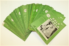 Maureen Orcott's Personal Golf World Weekly Magazines - Various Issues From 1948-1952