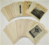 Maureen Orcott's Personal Golf World Weekly Magazines - Various Issues From 1948-1952