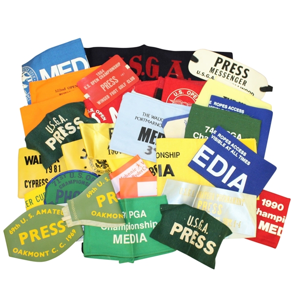 USGA Issued Media Arm Bands