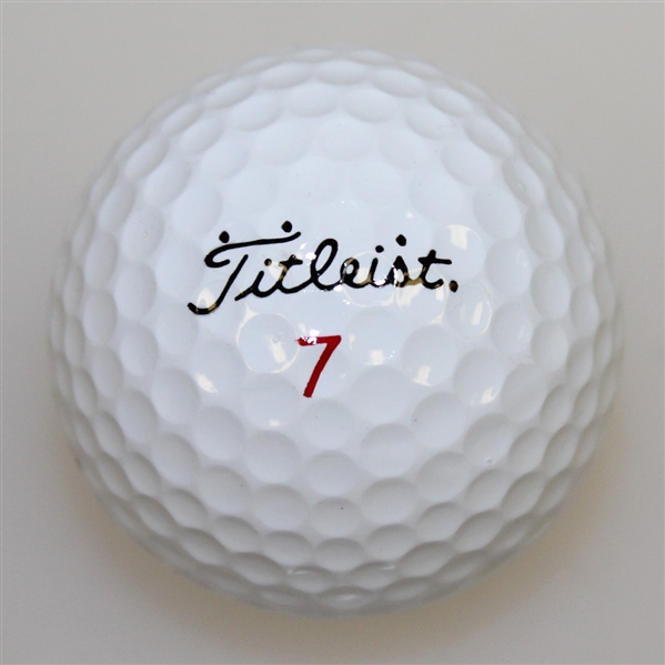 Phil Mickelson Match Marked Golf Ball - 1993 Masters