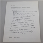 Harvey Penick Analyzing Arnold Palmers Swing - Full Page JSA AOLA