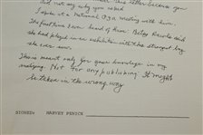 Harvey Penick Analyzing Arnold Palmer's Swing - Full Page JSA AOLA