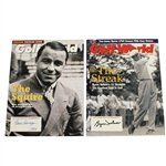 Gene Sarazen & Byron Nelson Signed Golf World Magazines JSA ALOA