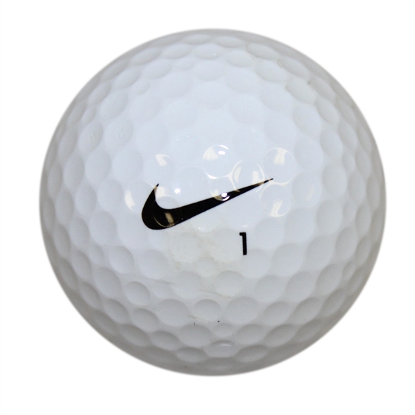Tiger Woods Matched Marked Golf Ball - 2006 Masters