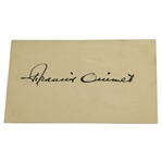 Francis Ouimet Vintage Fountain Pen Autograph JSA ALOA