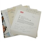 Assorted Letters to Ben Hogan from Fans and Copy Responses