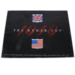 1949 Ryder Cup At Ganton Golf Club Official Program - Ben Hogan Personal Copy
