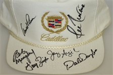 Arnold Palmer, Lee Trevino & Others Signed Classic Cadillac Golf Hat JSA ALOA
