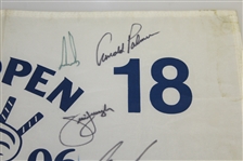 Signed US 2006 US Open Flag - Arnold Palmer, Ray FLoyd, Gary Player & 23 Others JSA AOLA