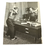 Gary Player Wire Photo - Preparing For The 1960 US Open
