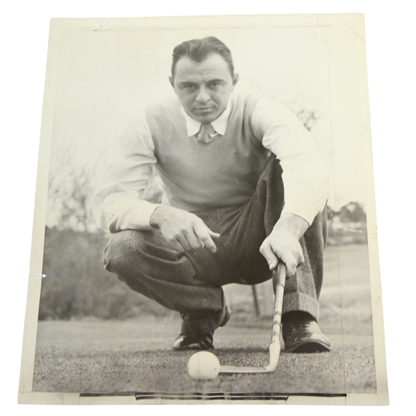 Sam Snead Wins Crosby Tournament Associated Press Photo - 2/7/37