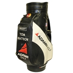 Tom Watson Course Used Golf Bag w/ American Flag Patch & MasterCard Patch