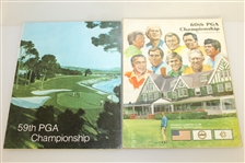 Nine PGA Championship Programs - 1977, 78, 83 , 92, 93, 94, 96, 01, 02