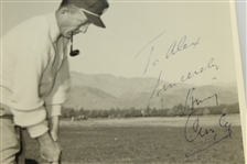 Bing Crosby Shot By Alex Morrison Inscribed To Alex By Crosby JSA ALOA
