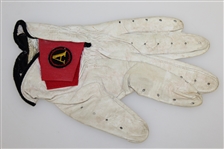 Gary Player Match Used At 1973 British Open Glove w/ Letter Of Provenance