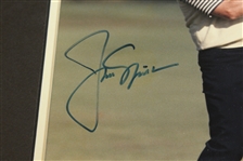 Jack Nicklaus Signed & Matted Photo JSA ALOA