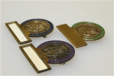 1970, 1971, & 2000 USGA Amateur Public Links Contestant Badges