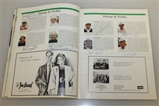 Multi-Signed Onion Creek Club 1987 Legends Of Golf Program/Pairing Guide - Snead, Goalby, Bolt, Harbert & Others JSA AOLA