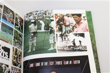 Multi-Signed Onion Creek Club 1987 Legends Of Golf Program/Pairing Guide - Snead, Goalby, Bolt, Harbert & Others JSA AOLA