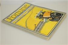 1930 Fortune Magazine w/ Bobby Jones Wins British Open At St. Andrews Currier & Ives Print