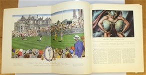 1930 Fortune Magazine w/ Bobby Jones Wins British Open At St. Andrews Currier & Ives Print