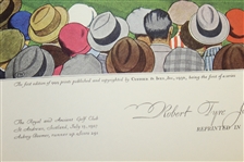 1930 Fortune Magazine w/ Bobby Jones Wins British Open At St. Andrews Currier & Ives Print