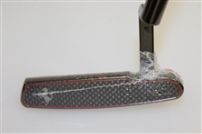 Unused Cobra Ltd Ed Putter w/ Tungsten Weighting, Leather Grip, and Head Cover - Ferrari