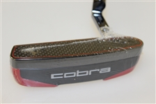 Unused Cobra Ltd Ed Putter w/ Tungsten Weighting, Leather Grip, and Head Cover - Ferrari