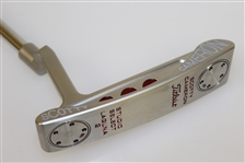 Unused Titleist Stamped Scotty Cameron Milled Studio Select Laguna 2 Slab Style Putter w/ Matching Head Cover