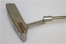 Unused Titleist Stamped Scotty Cameron Milled Studio Select Laguna 2 Slab Style Putter w/ Matching Head Cover