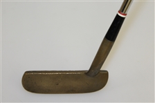 Ben Hogan Brass Blade Putter Model P-130 with Original Square Grip
