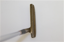 Ben Hogan Brass Blade Putter Model P-130 with Original Square Grip