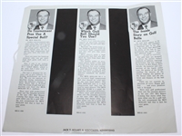 Two Ben Hogan Company Advertisements - H40 Cast Clubs and 90+ Golf Balls