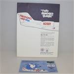1976 Freedoms Way USA First Day Cover and Information Booklet - Arnold Palmer Commanded Flight