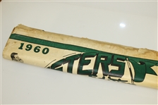 1960 Augusta Chronicle Masters Edition Newspaper - Palmer Win - Deane Beman Collection