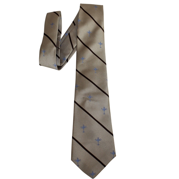 Ray Floyds Ryder Cup USA Team Issued Brown Tie - Made for Ryder Cup Matches