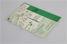 1968 Masters Tournament Spectator Guide - Bob Goalby Winner