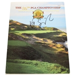 Vijay Singh Signed 2004 PGA Championship at Whistling Straits Program JSA ALOA