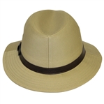 Three Don Cherry Personal Kangol Leather Suede Golf Hats - Brown, Khaki, & Stone