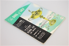 1951 Ryder Cup at Pinehurst GC Official Program - USA 9 1/2 - 2 1/2 - Soft Cover