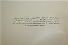 1951 Ryder Cup at Pinehurst GC Official Program - USA 9 1/2 - 2 1/2 - Soft Cover