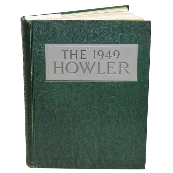 1949 Wake Forest College The Howler Yearbook with Arnold Palmer