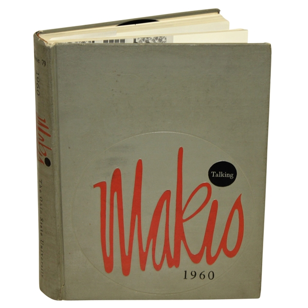 1960 Ohio State University Makio Yearbook with Jack Nicklaus
