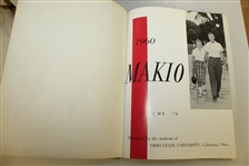 1960 Ohio State University 'Makio' Yearbook with Jack Nicklaus