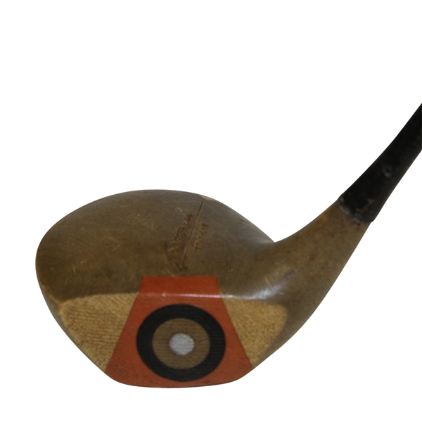 Walter Hagen Fancy Face Star-Line Brassie Club with Pyratone Shaft - Pat 2-14-1925