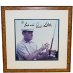 David Leadbetter Signed & Personalized Ben Hogan Grip Photo - Framed JSA ALOA