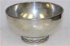 1966 Pine Tree Club A Championship Colonial Pewter Bowl with Vintage Patch