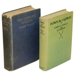 The Complete Golfer by Harry Vardon & Down the Fairway by Jones & Keeler Golf Books