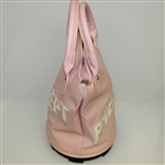 Paula Creamer Signed & Personalized Pink Precept Golf Bag with Four Golf Balls